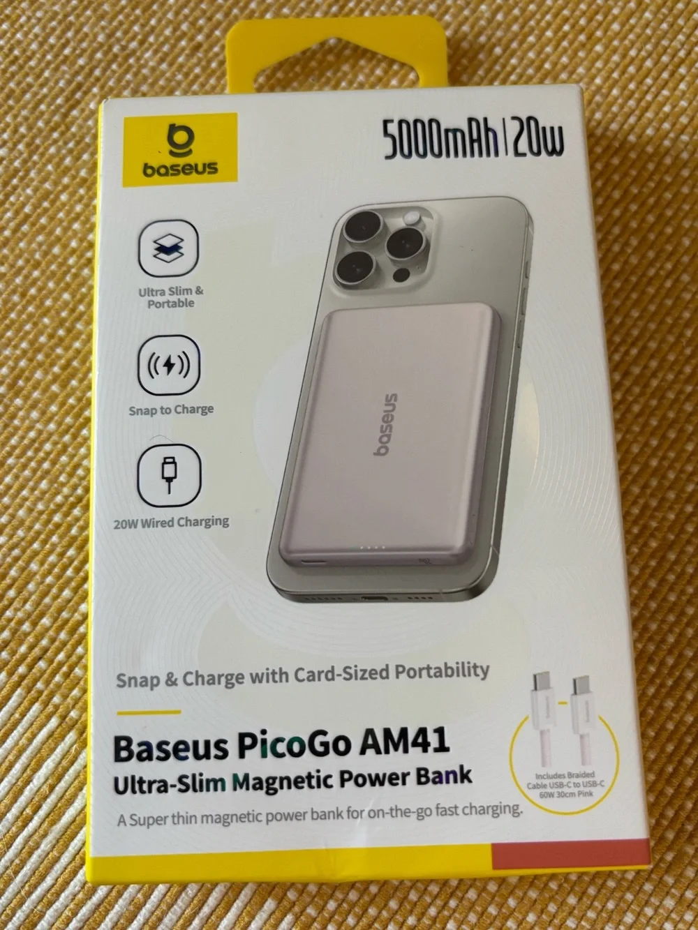 PicoGo AM41 5000mAh Magnetic Power Bank